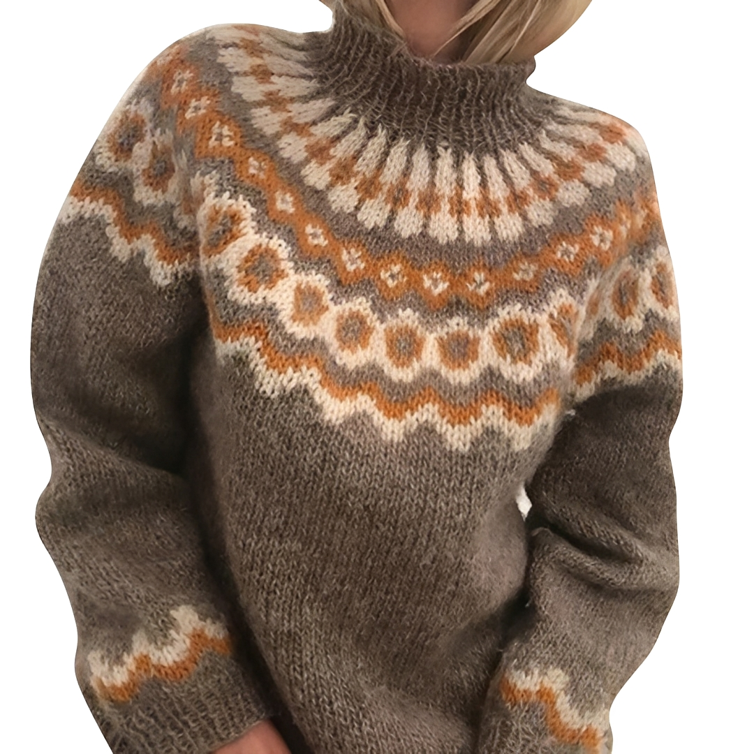 Arllene - Komfortabler und wohliger Rollkragenpullover