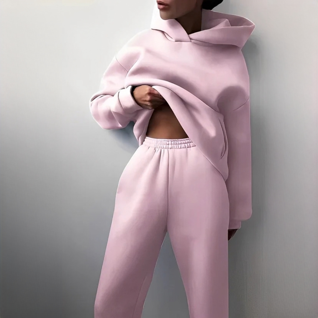 Adelia - Komfortables und gemütliches Hoodie-Set