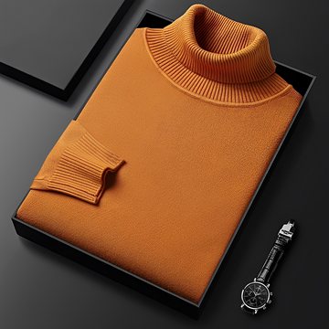Patrick - Eleganter und gemütlicher Rollkragenpullover