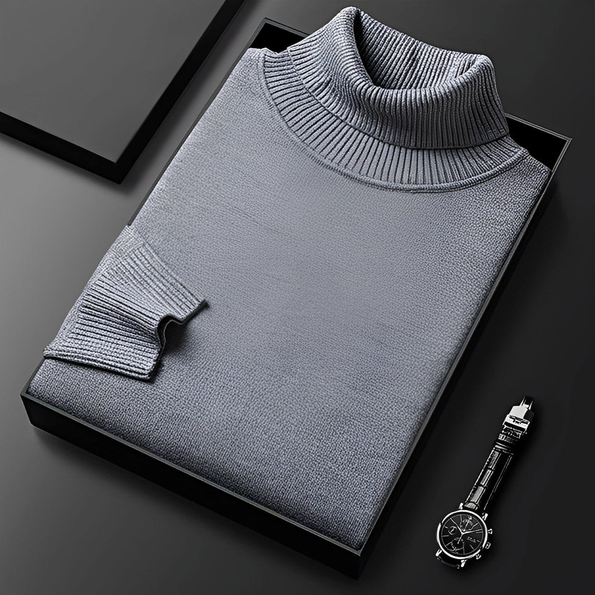 Patrick - Eleganter und gemütlicher Rollkragenpullover