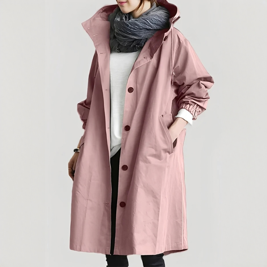 Evy - Zeitgemäßer und schicker Regenmantel
