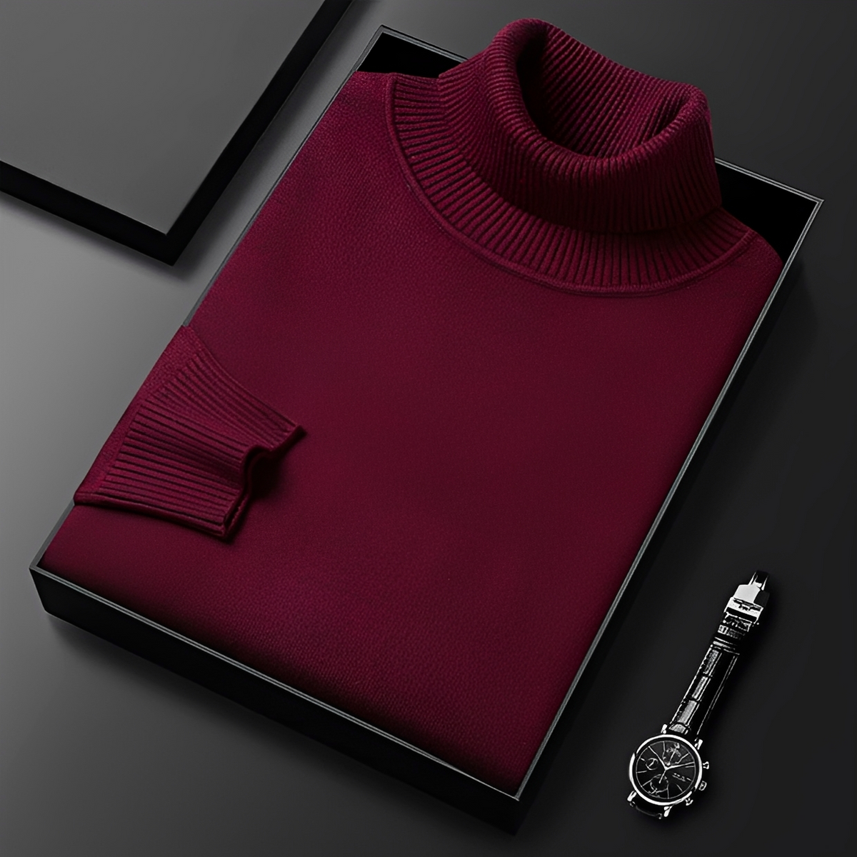 Patrick - Eleganter und gemütlicher Rollkragenpullover