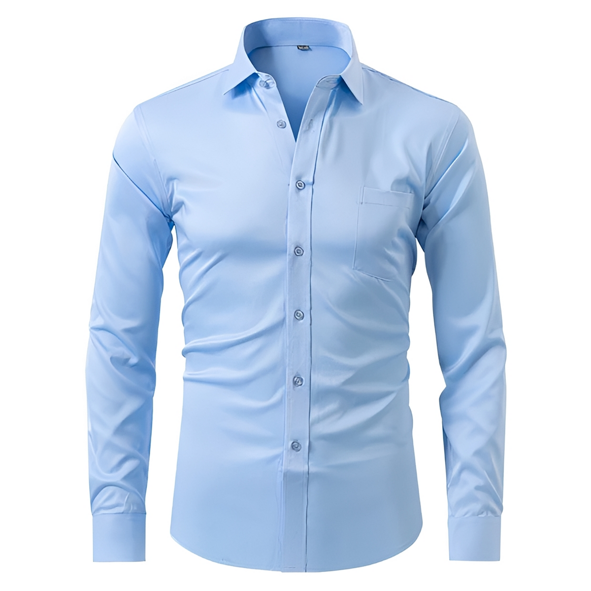 Lars - Langarmshirt mit Stretch