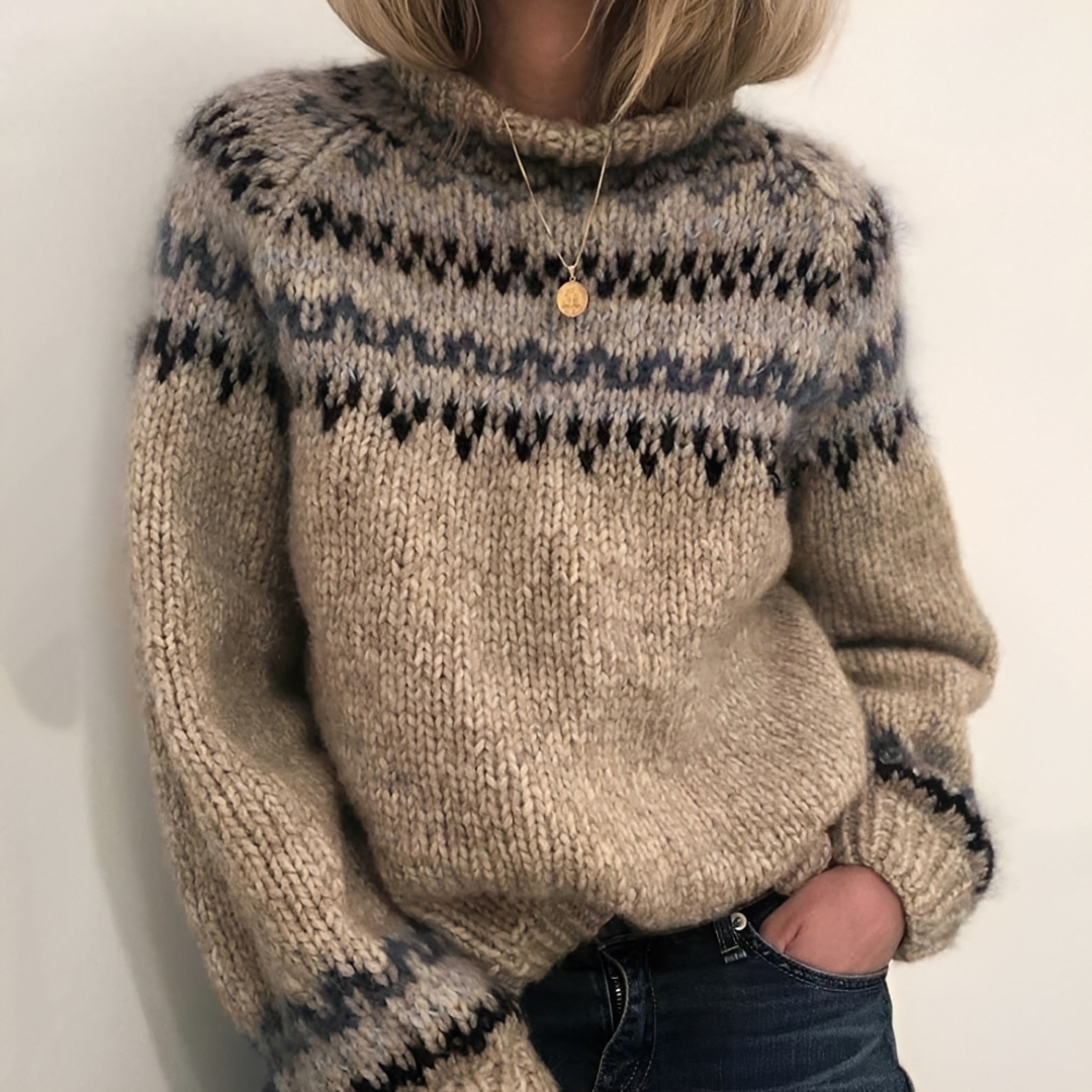 Arllene - Komfortabler und wohliger Rollkragenpullover