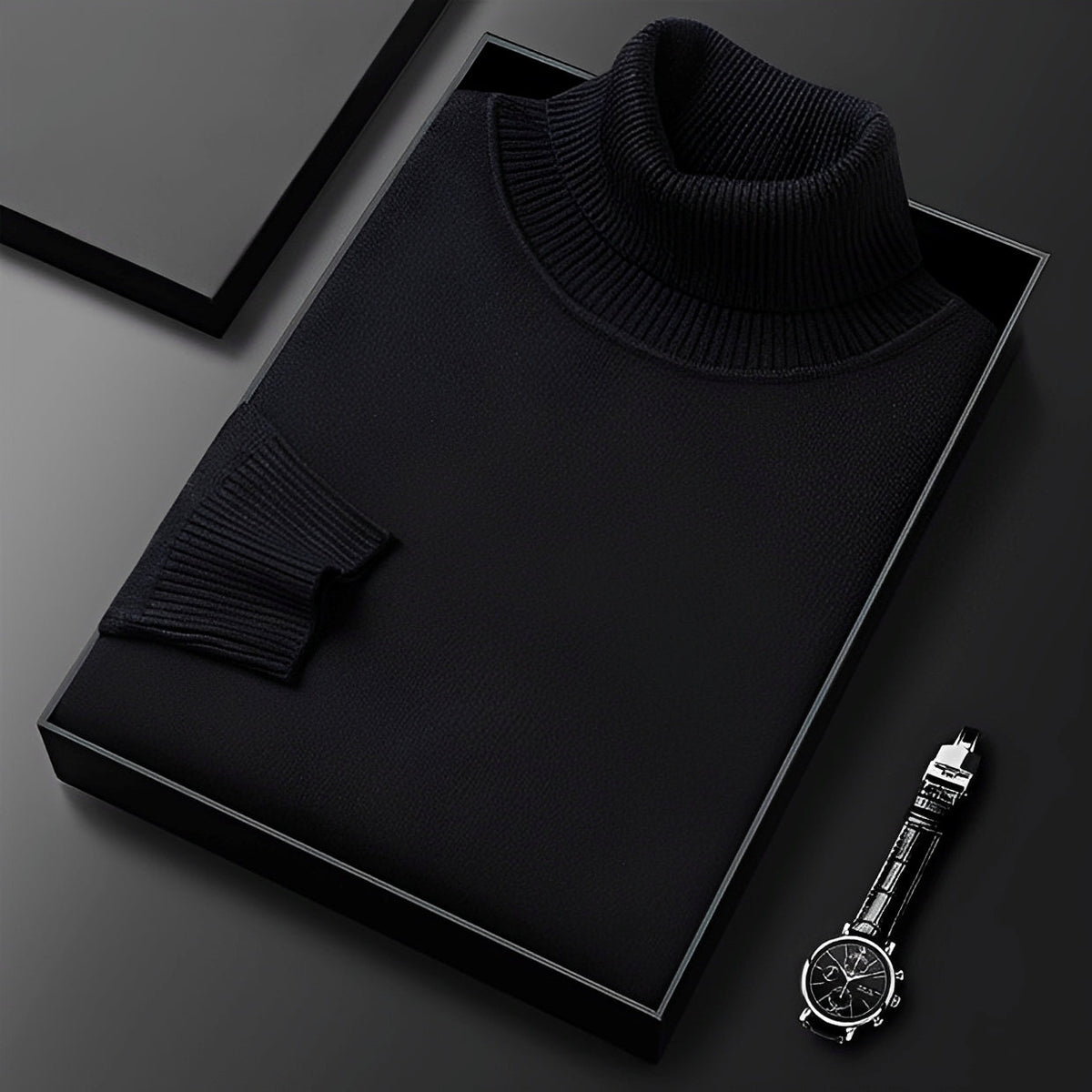 Patrick - Eleganter und gemütlicher Rollkragenpullover