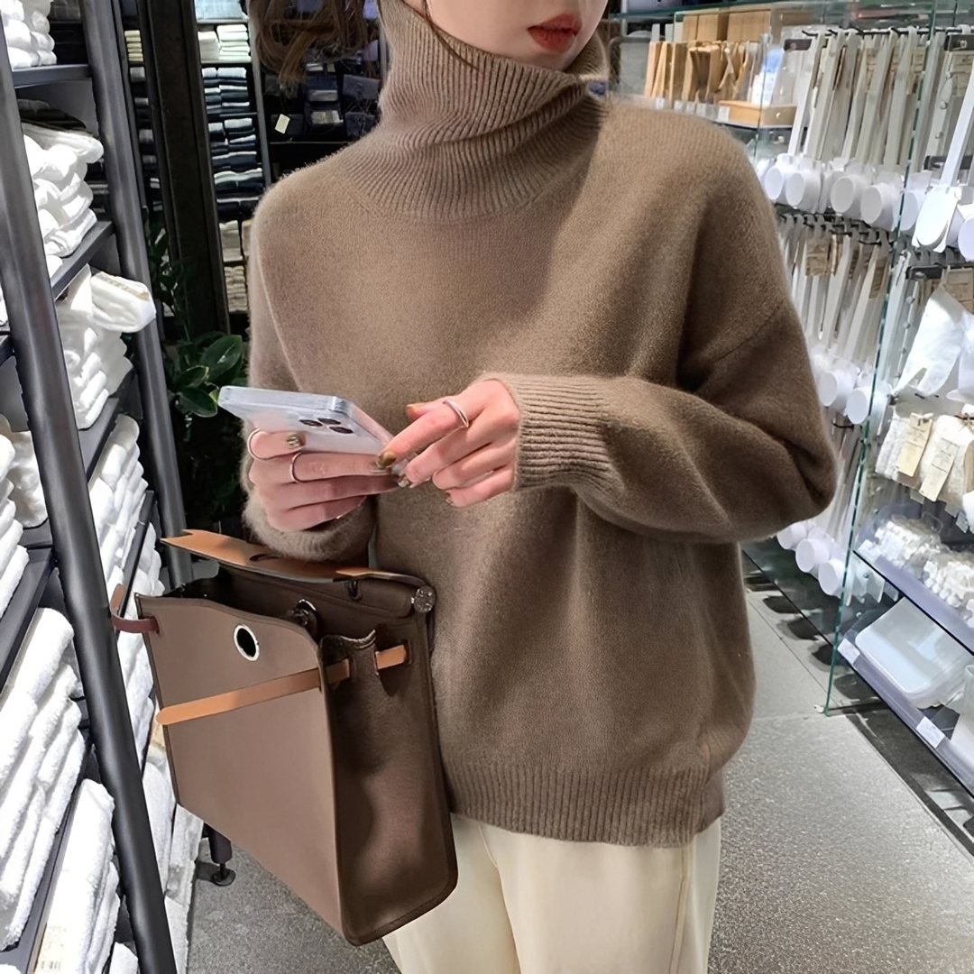 Adiene - Schicker und gemütlicher Rollkragenpullover