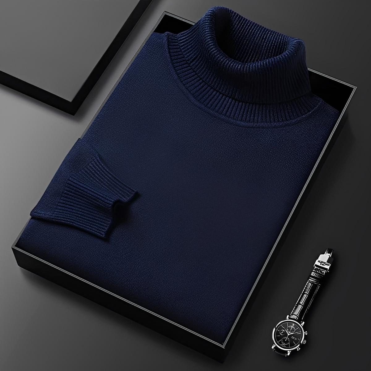 Patrick - Eleganter und gemütlicher Rollkragenpullover