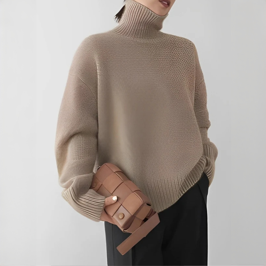 Yvonie - Wärmender und komfortabler Rollkragenpullover