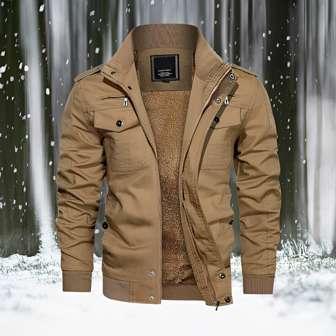 Gerald - Langlebige Jacke mit Reißverschluss