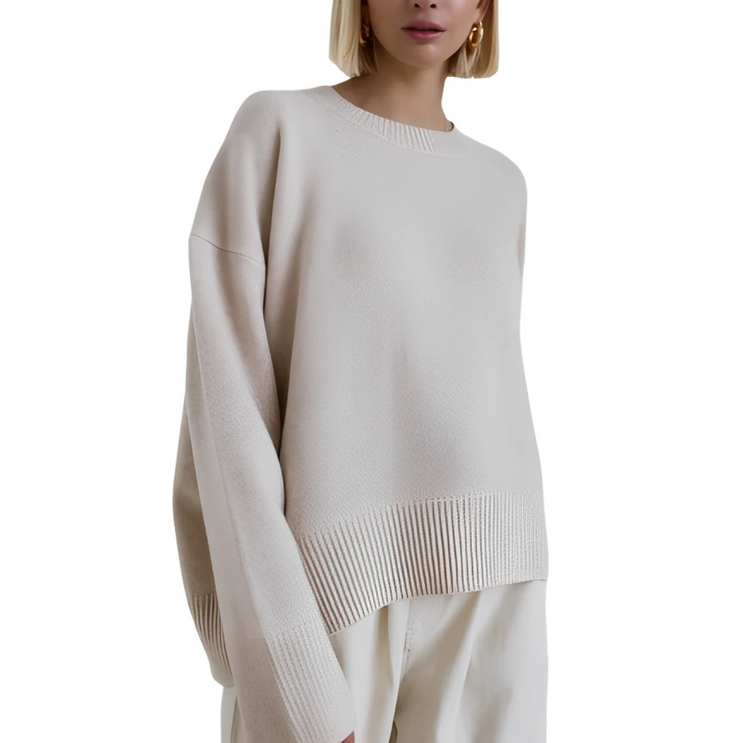 Pamella - Komfortabler und gemütlicher Oversize-Pullover