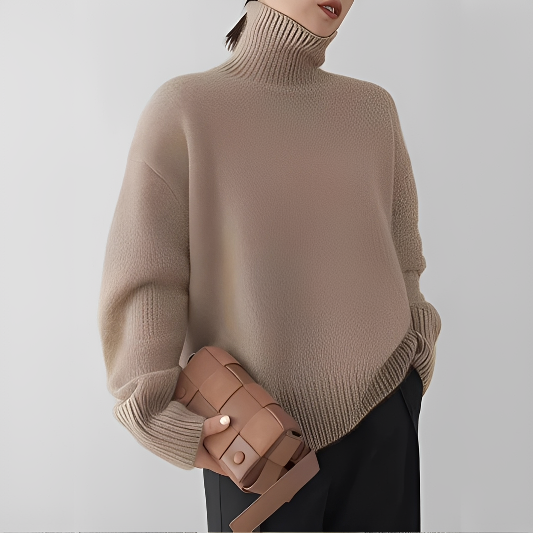 Adiene - Schicker und gemütlicher Rollkragenpullover
