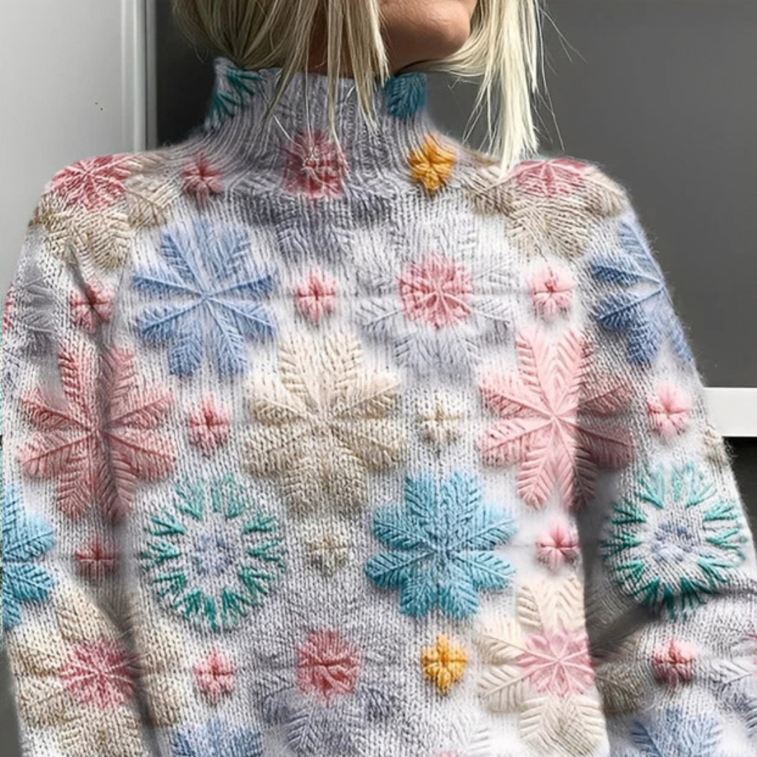 Amy - Eleganter und stilvoller Rollkragenpullover