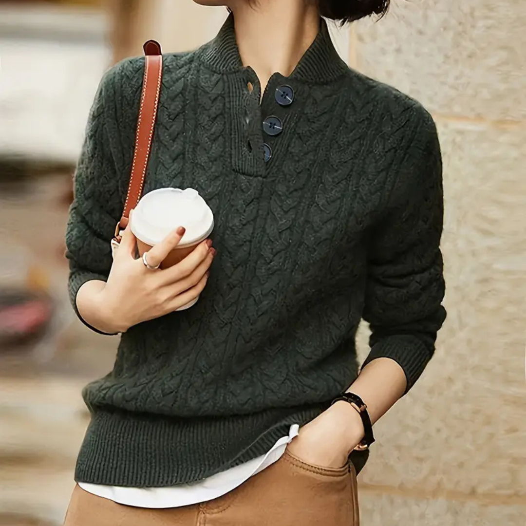 Agnes - Stilvoller und komfortabler Rollkragenpullover