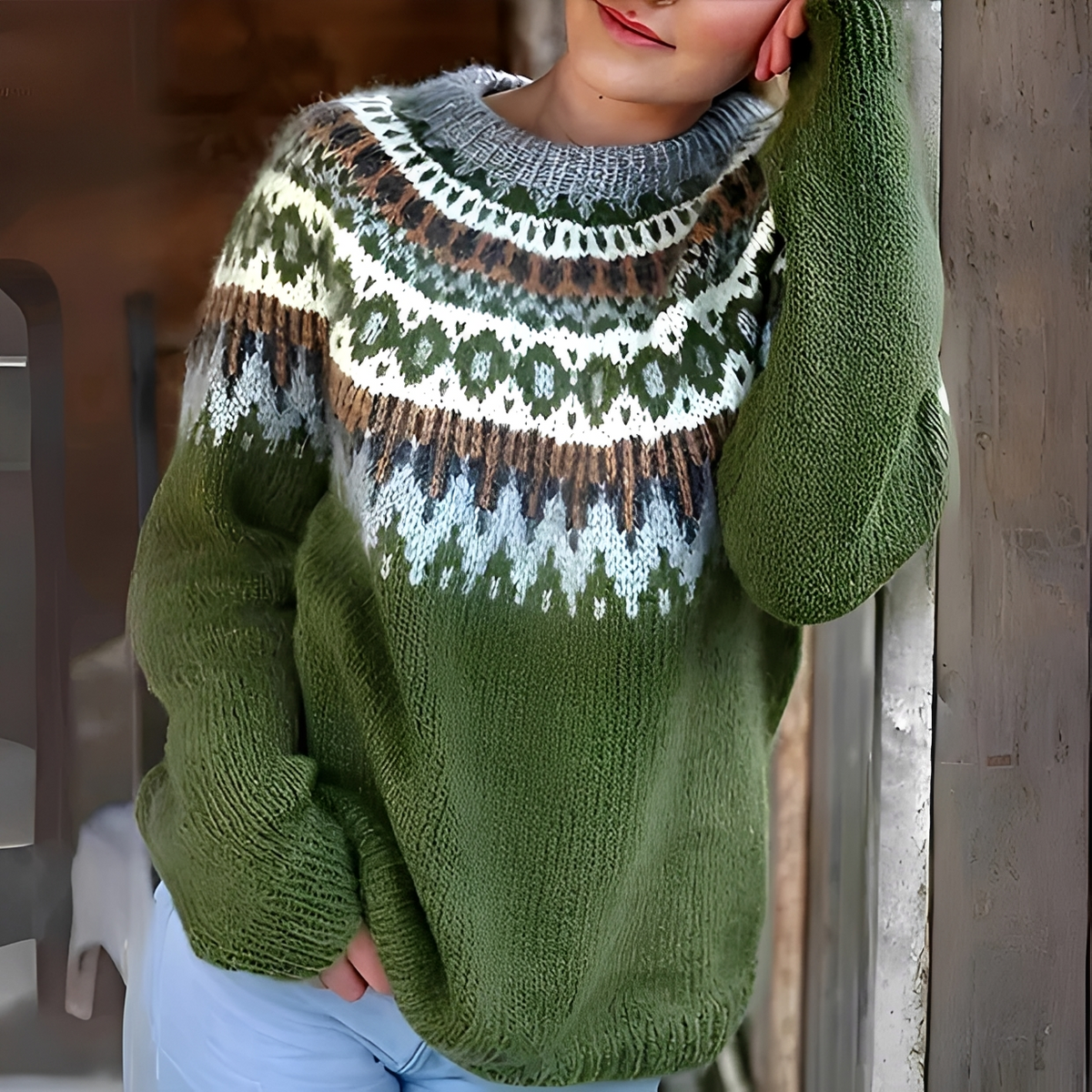 Janeth - Zeitloser und bequemer Pullover