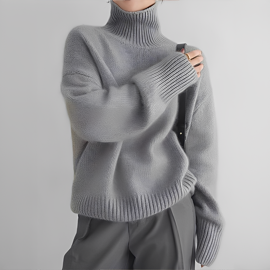 Adiene - Schicker und gemütlicher Rollkragenpullover
