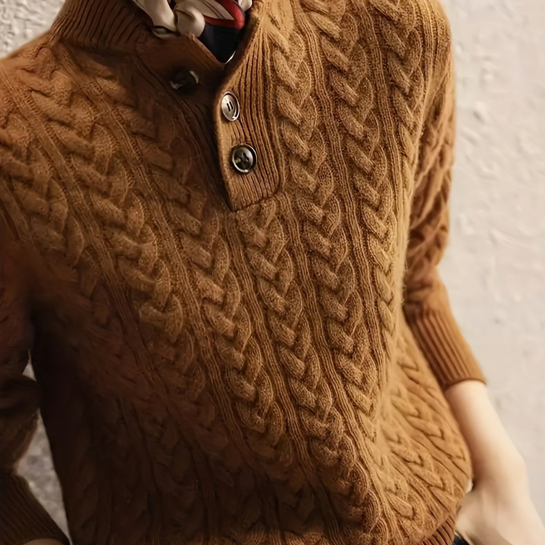 Agnes - Stilvoller und komfortabler Rollkragenpullover