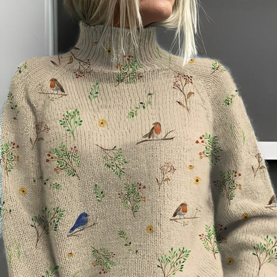 Amy - Eleganter und stilvoller Rollkragenpullover