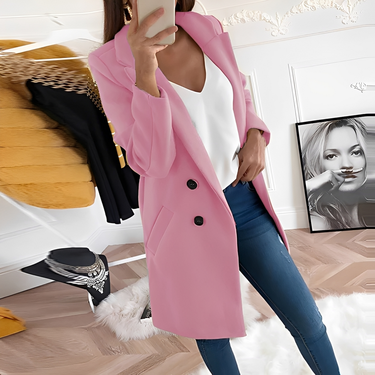 Tiffany - Eleganter und behaglicher Mantel