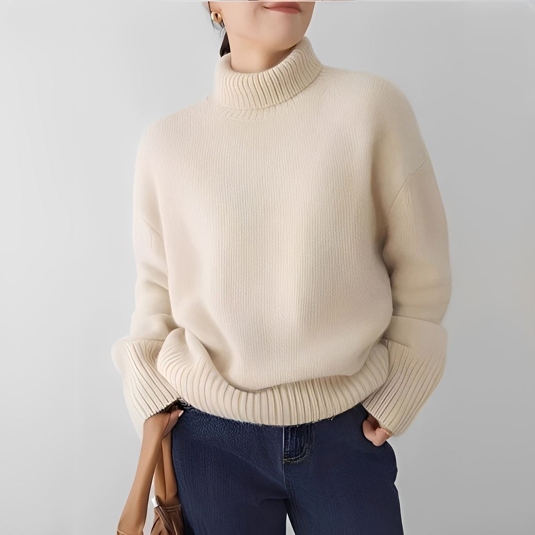 Adiene - Schicker und gemütlicher Rollkragenpullover