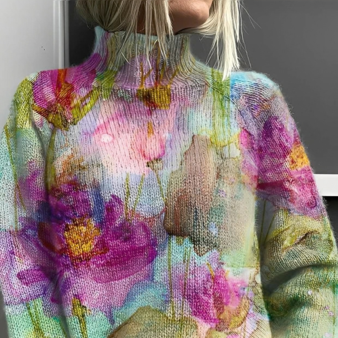 Amy - Eleganter und stilvoller Rollkragenpullover