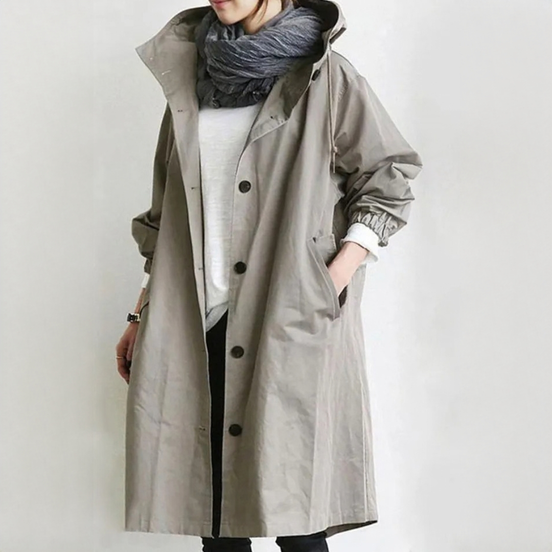 Evy - Zeitgemäßer und schicker Regenmantel
