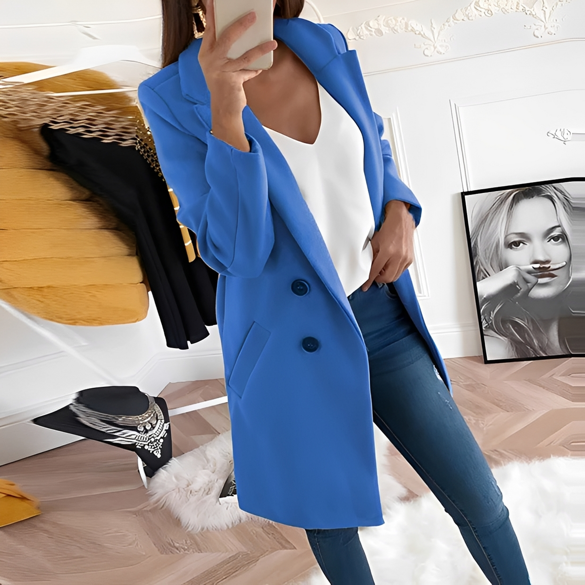 Tiffany - Eleganter und behaglicher Mantel