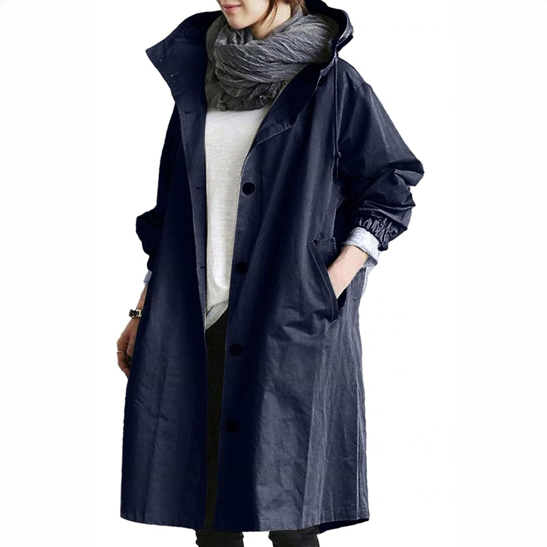Evy - Zeitgemäßer und schicker Regenmantel