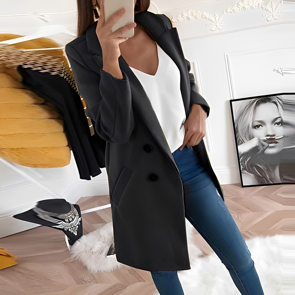 Tiffany - Eleganter und behaglicher Mantel