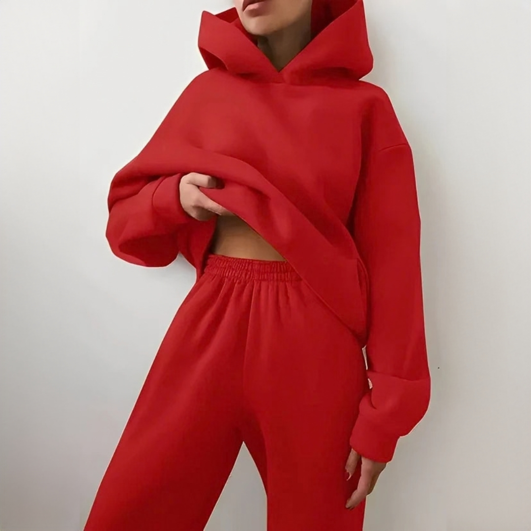 Adelia - Komfortables und gemütliches Hoodie-Set
