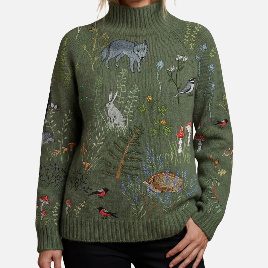 Amy - Eleganter und stilvoller Rollkragenpullover