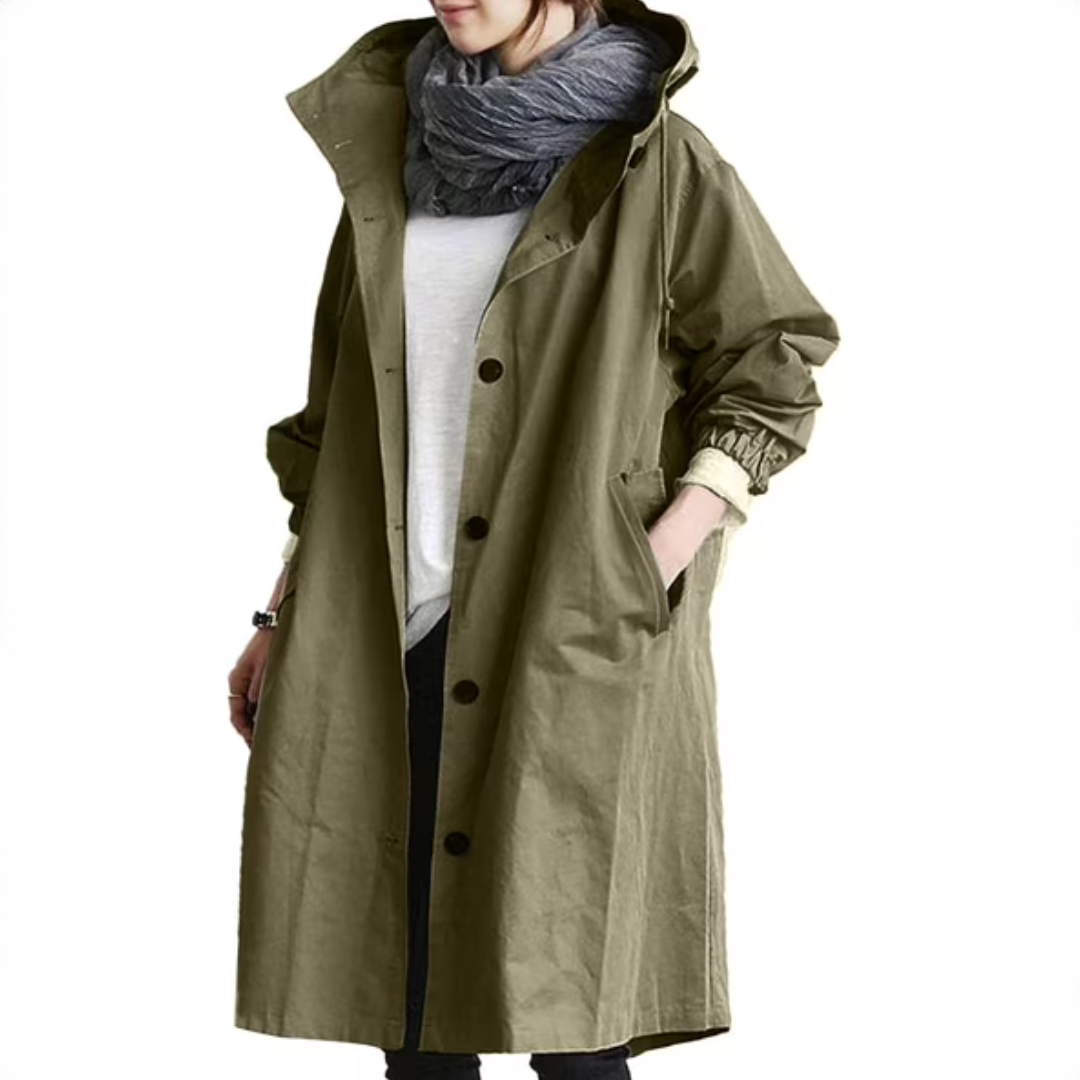 Evy - Zeitgemäßer und schicker Regenmantel