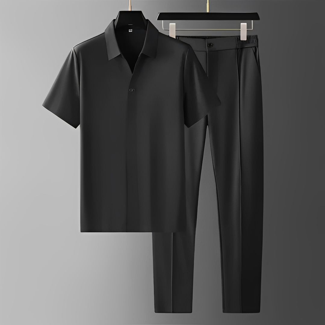 Luis - Set aus Hemd und Hose für Herren im Sommer
