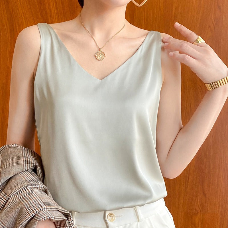 Gladys - Weiches und seidiges Frauen-Tanktop