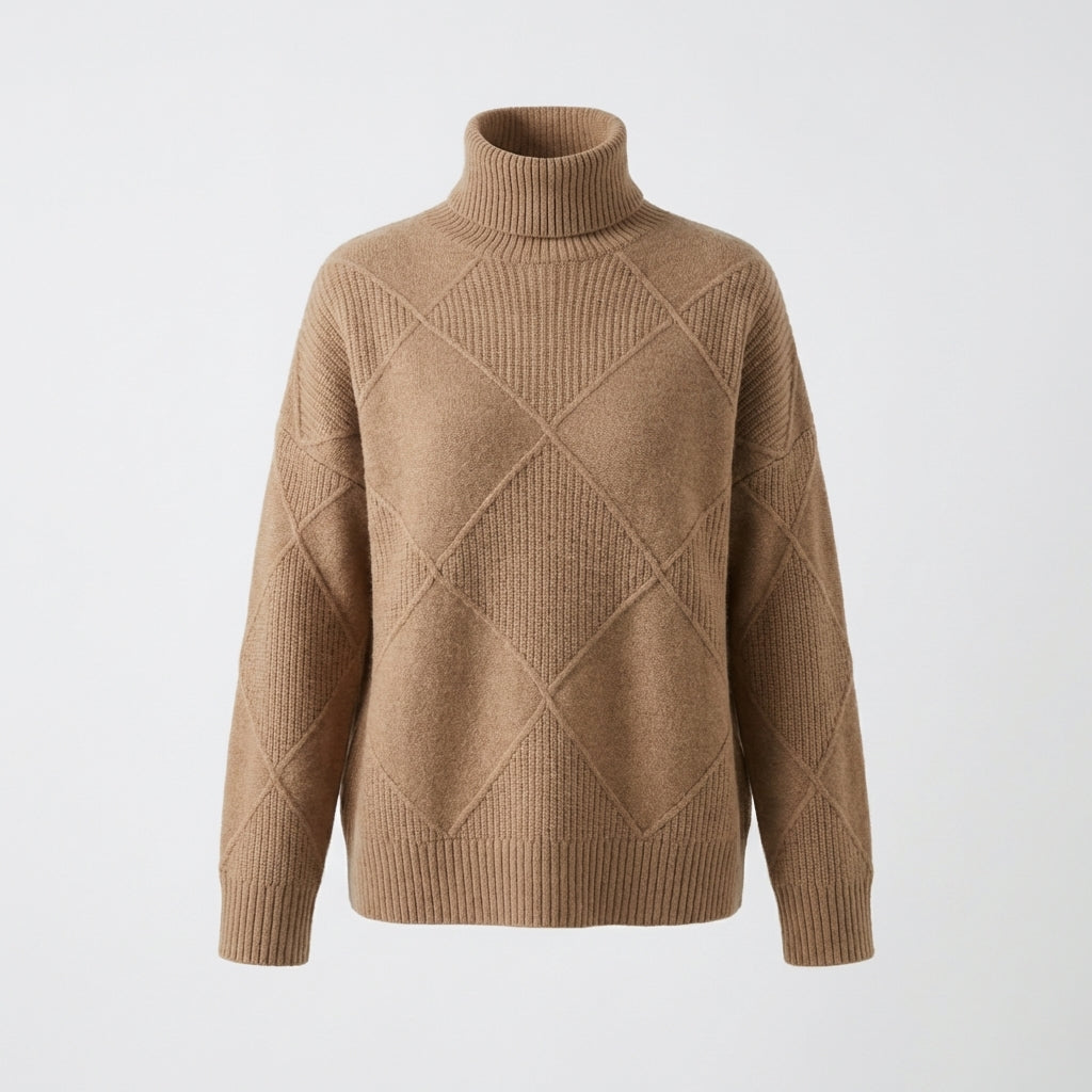 Camille - Modischer und bequemer Rollkragenpullover