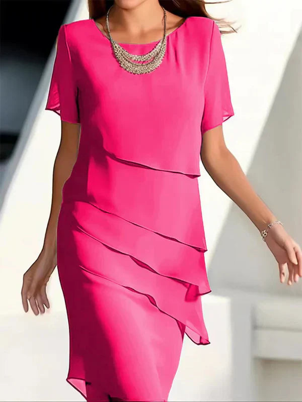 Georgina - Stilvolles Sommerkleid mit Lagenlook