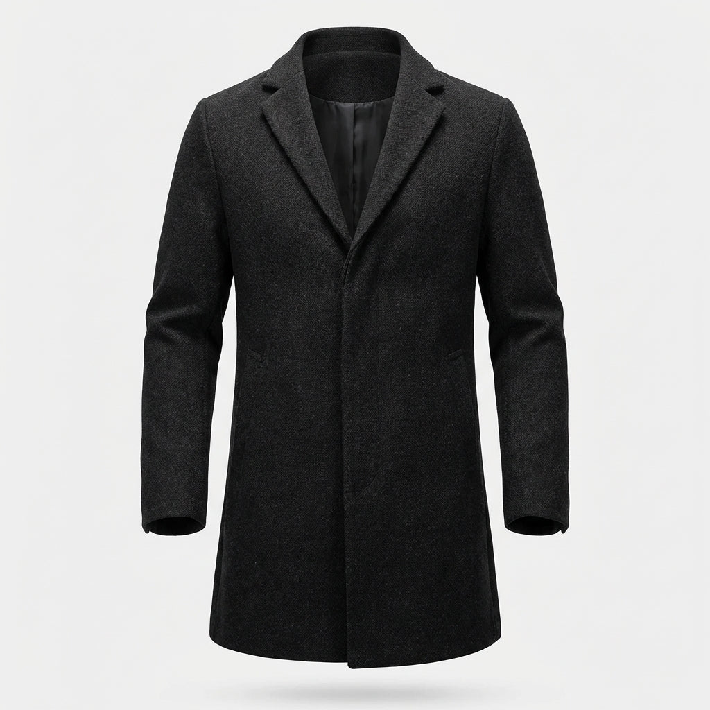 Denis - Schicke, tweedähnliche Herrenjacke mittlerer Länge