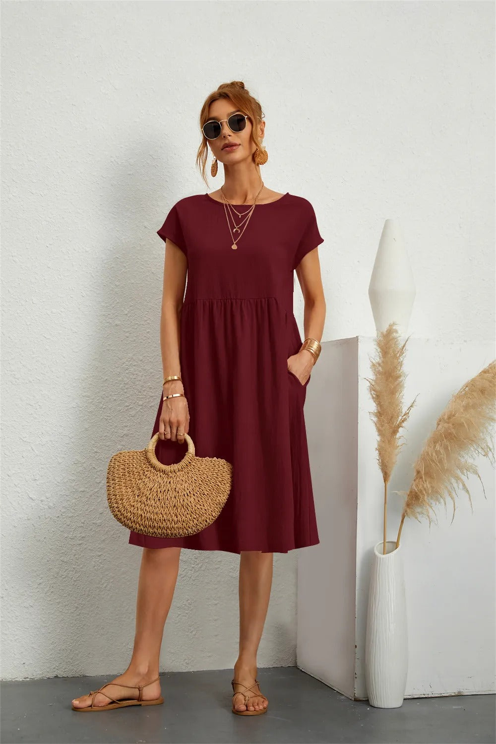 Rose - Lässiges Sommerkleid für Damen