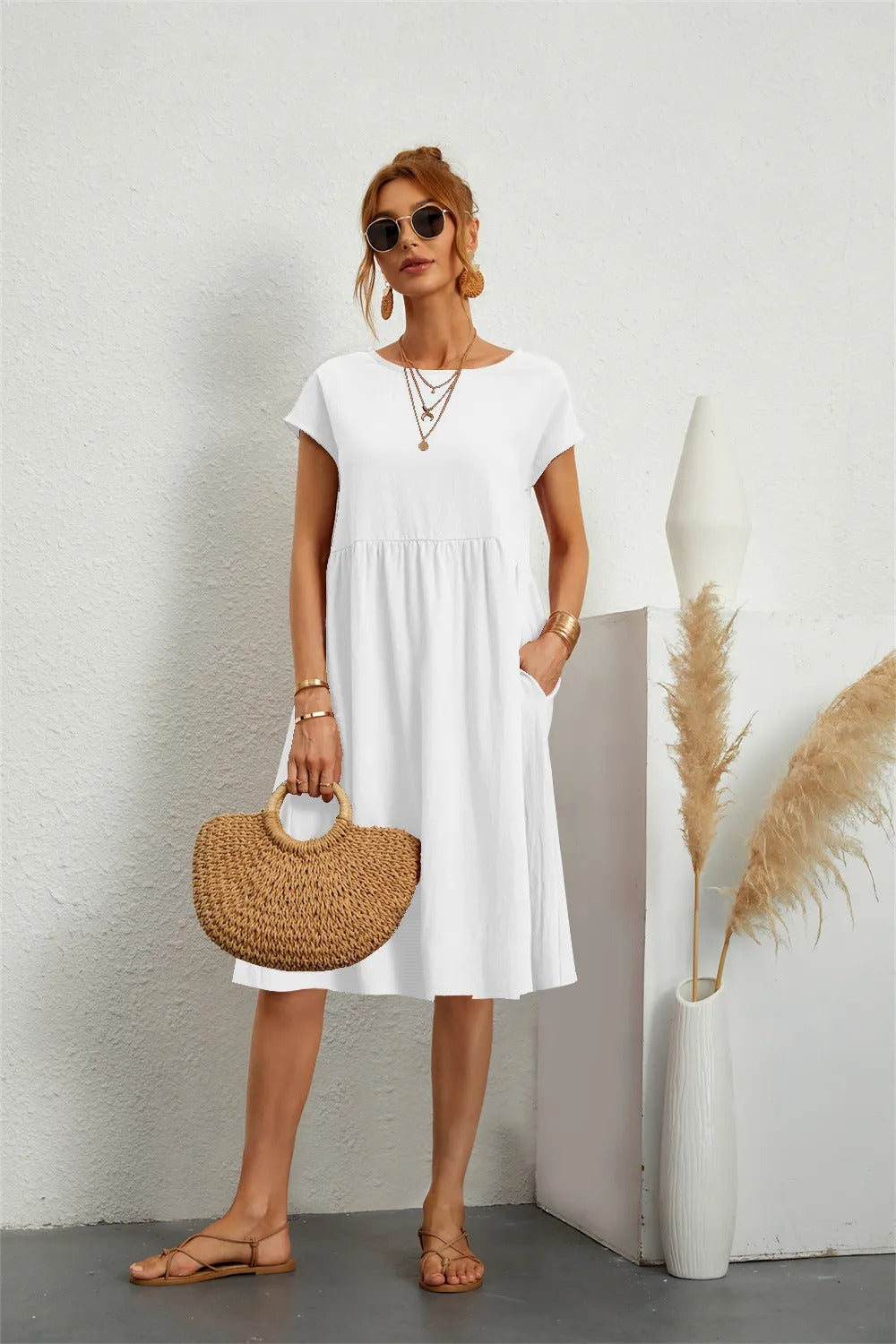 Rose - Lässiges Sommerkleid für Damen