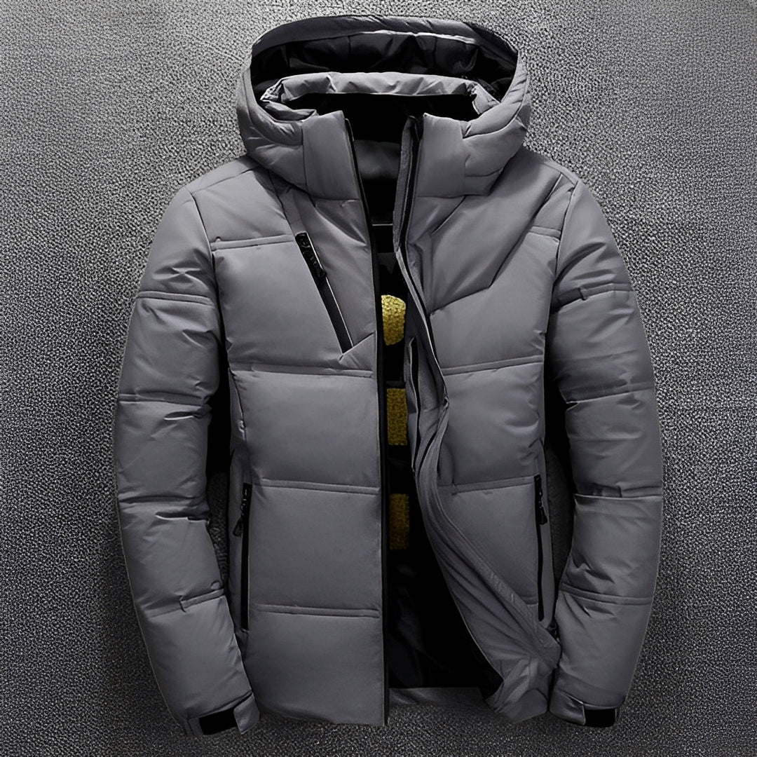 Fredo - Komfortable und warme Winterdaunenjacke für Männer
