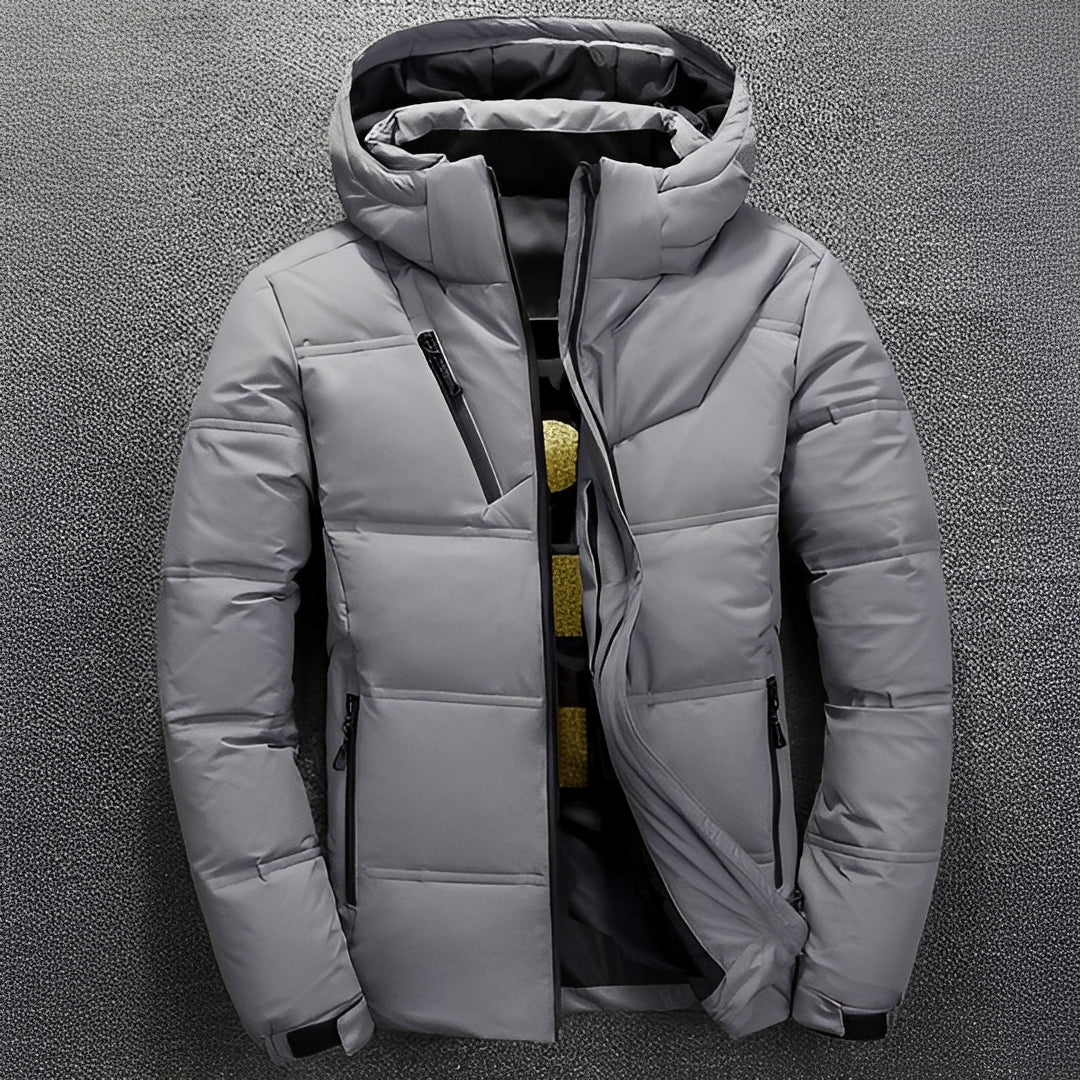 Fredo - Komfortable und warme Winterdaunenjacke für Männer