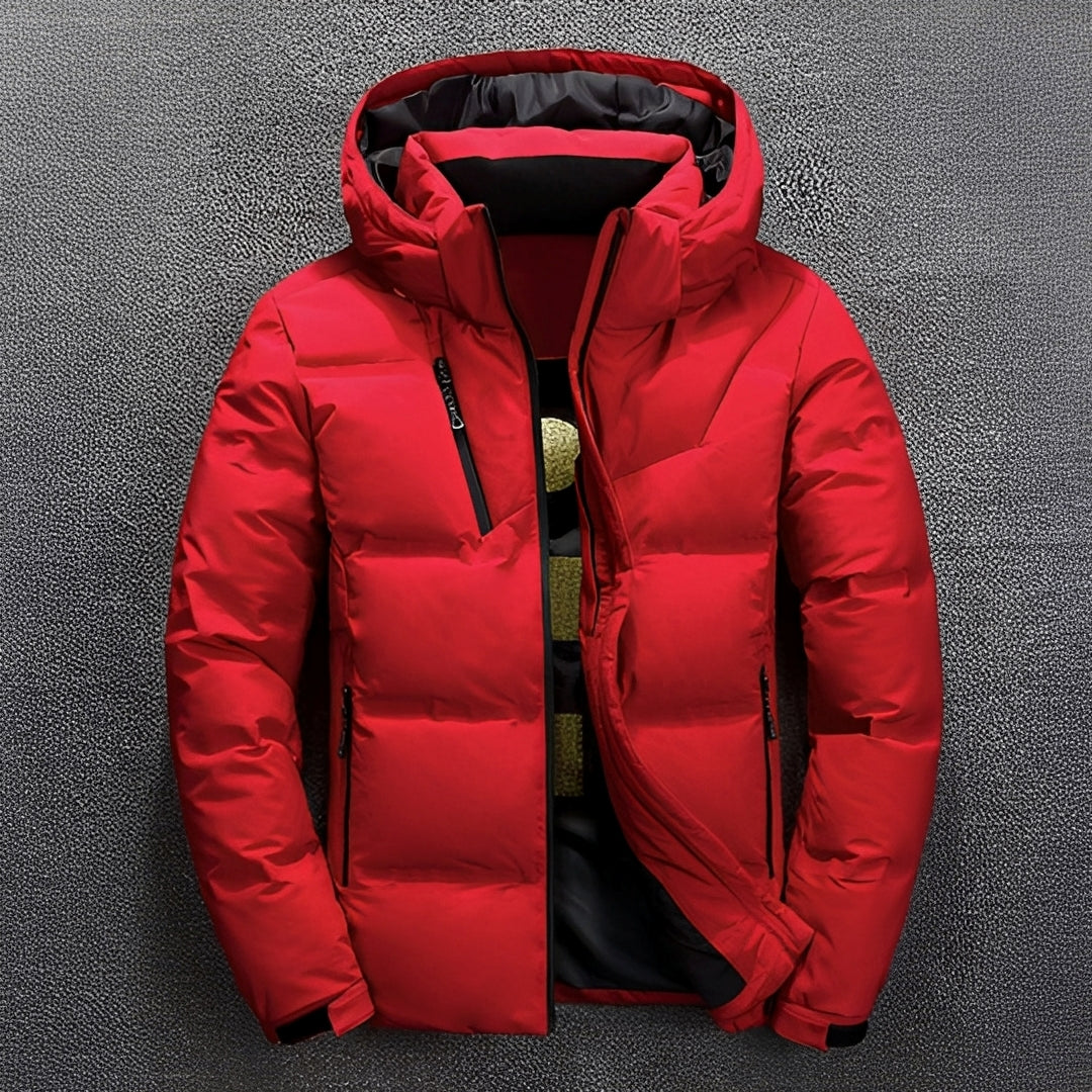 Fredo - Komfortable und warme Winterdaunenjacke für Männer