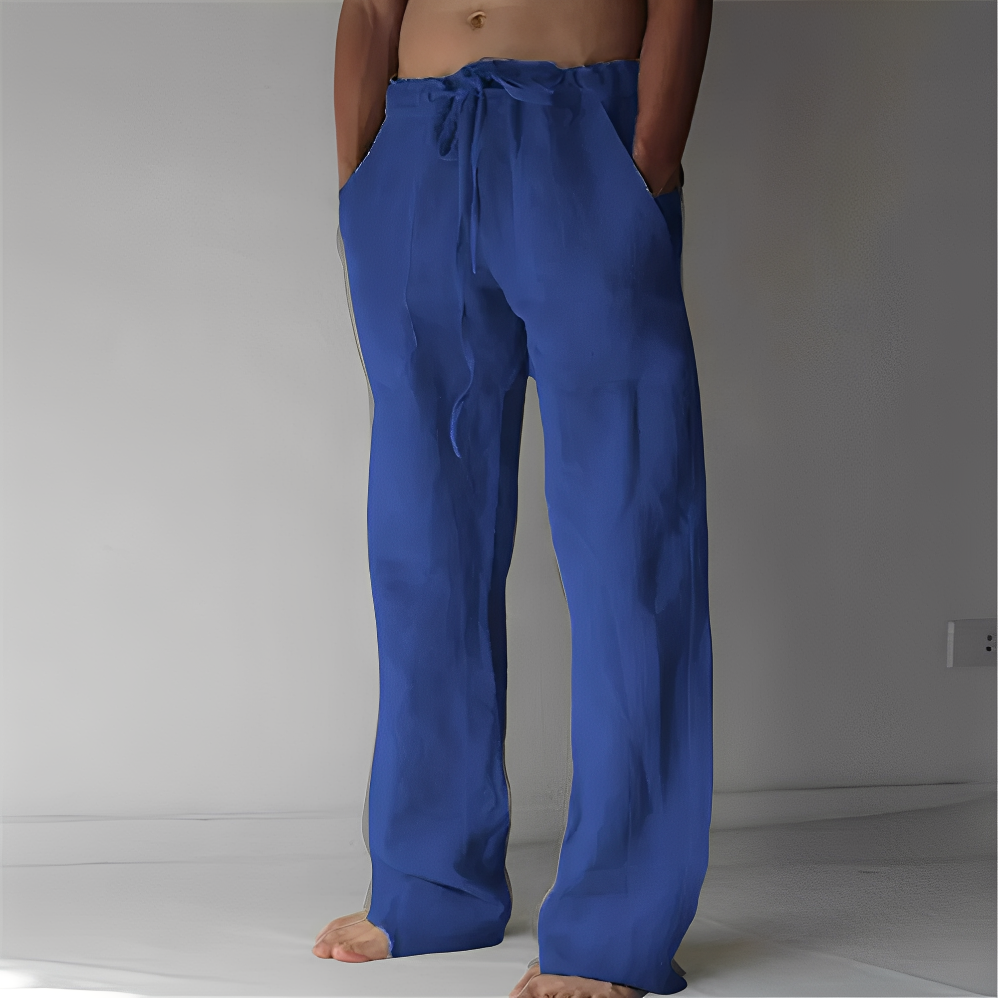 Arthur – Weite Leinenhose für Herren