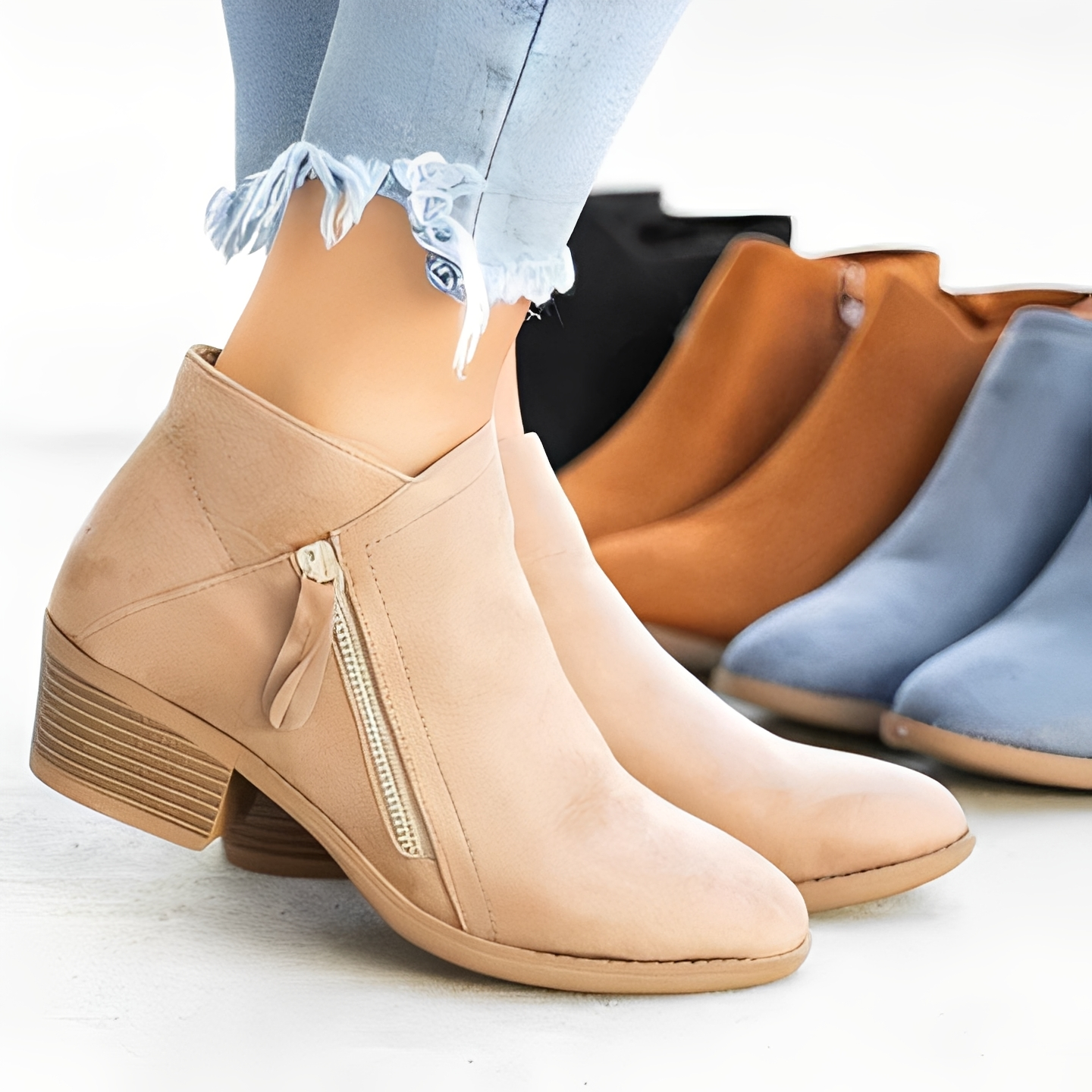 Korenne - Damen-Lederstiefel