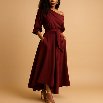 Ariana – Elegantes Kleid mit betonter Taille