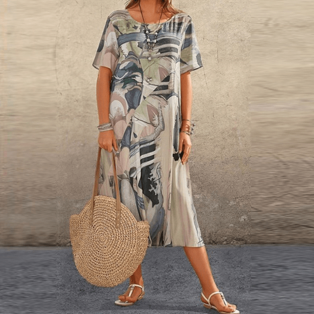 Elizabeth – Schickes Kleid mit Blumenprint