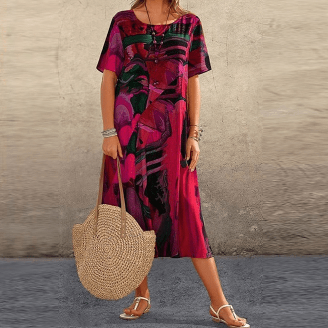 Elizabeth – Schickes Kleid mit Blumenprint