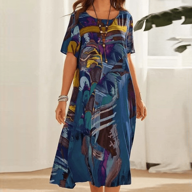 Elizabeth – Schickes Kleid mit Blumenprint