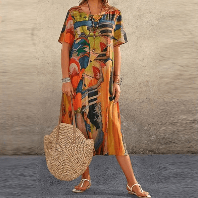 Elizabeth – Schickes Kleid mit Blumenprint