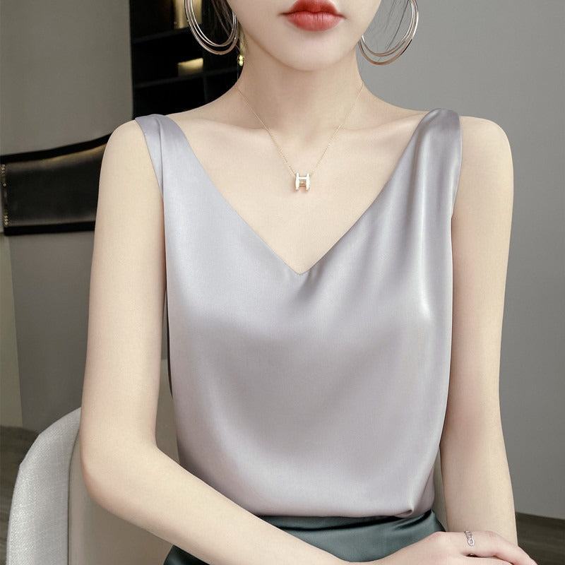 Gladys - Weiches und seidiges Frauen-Tanktop