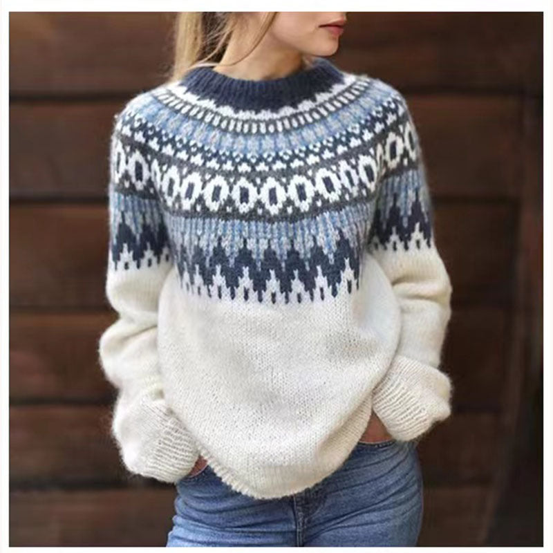 Estelle - Isländischer Wollpullover für Damen